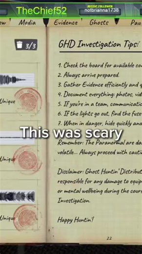 Perfect Sound Recording in Phasmophobia