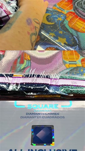 Explore the Benefits of Diamond Painting Therapy