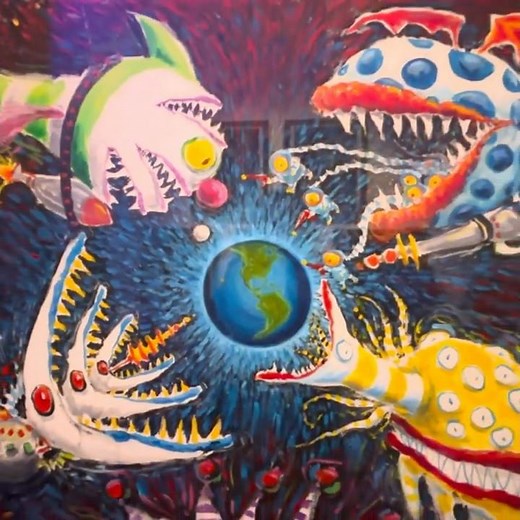 Tim Burton's paintings • The World of Tim Burton