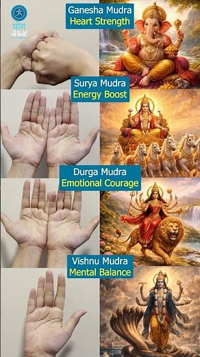 4 Powerful Hand Mudras for Energy, Emotional Balance & Heart Strength | Yoga Mudras