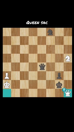 Queen sac for a fork!