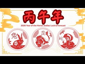 2026 Chinese Zodiac Forecast: What Awaits the Rabbit, Dragon and Snake?