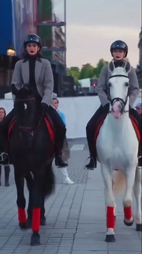 Saddle Up! Kendall Jenner & Gigi Hadid Take to Vogue World: Paris on Horseback