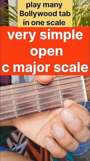 F Major Open Scale on Guitar - The Easiest Way to Play (Step-by-Step)