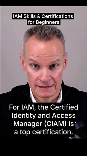 IAM Skills & Certifications for Beginners #cybersecurity #identitymanagement #accessmanagement