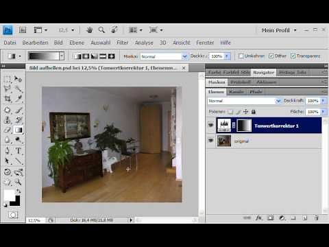 Photoshop Tutorial: Bilder partiell aufhellen