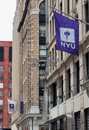 Welcome to NYU Class of 2030!