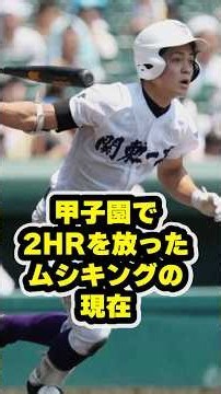 甲子園で2HRを放ったムシキングの現在