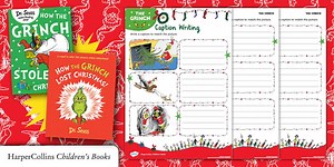 The Grinch: Caption Writing Activity  [Ages 5-7]