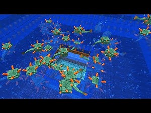 Minecraft Guardian Farm Tutorial / Prismarin Farm!