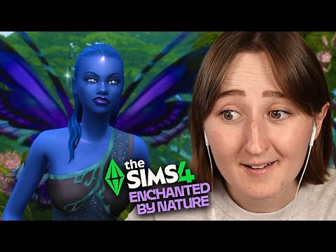 Playing as an EVIL FAIRY in the Sims 4: Enchanted By Nature