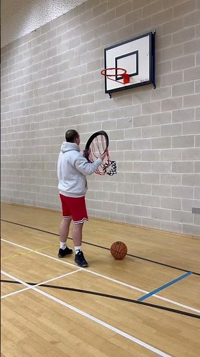 Hoop Has No Net? Watch How This Portable Net Fixes It!