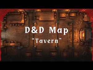 D&D Animated Battle Map: Tavern | Dynamic Dungeons Map Ambience
