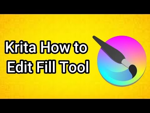Krita How to Edit Fill Tool