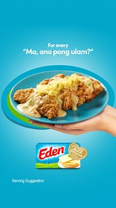 Sa bawat excited na tanong, may creamy-linamnam ulam na inihahanda. Happy Mother’s Day to moms who make every day Eden better. M0161P050825E | Eden Cheese