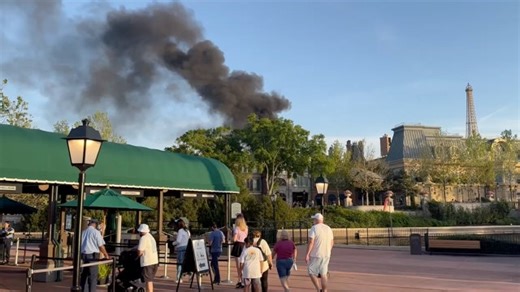 Fire breaks out at Walt Disney World's EPCOT