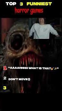 top 3 funniest horror games 🤣👻
