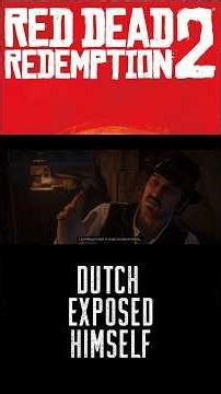 Dutch’s Plan That Doomed Everyone | RDR2