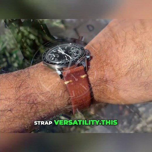 Speedmaster: Hesalite, Straps, and Timeless Charm! #shorts