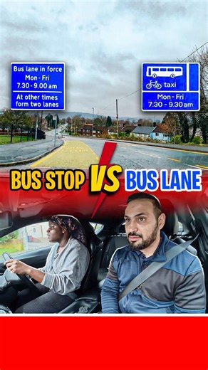 Difference Between Bus Lane and Bus Stop | Bus Lane Rules UK