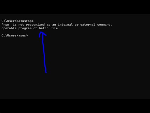 Solved npm is not recognized as an internal and external command Error