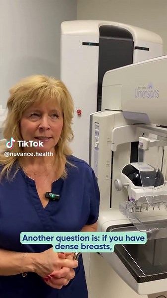 Kathy, our breast imaging specialist, answers another question we hear frequently: if you have dense breasts, do you need an ultrasound in addition to a mammogram? Short answer: Yes — many times you do. ✅ Dense breast tissue means there is more glandular and fibrous tissue than fatty tissue in the breast. On a mammogram, dense tissue appears white, and so can breast cancer, which can make it harder to spot certain findings on mammography alone. That’s why additional imaging, like breast ultrasou