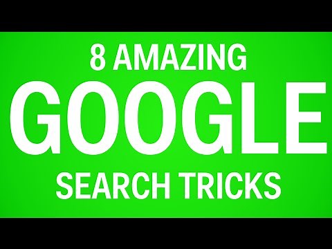8 Amazing Google Search Tricks