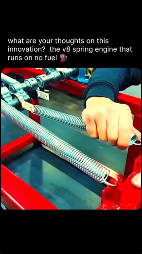 “Explain.Know” on Instagram: "💡 What are your thoughts on this innovation? The V8 spring engine that runs on no fuel ⛽ ⚙️ A mechanical beast powered only by tension and precision! 🚀 No gas, no electricity — just pure engineering genius. 🔥 Could this be the future of eco-friendly motion? . . . . #Innovation #V8Engine #NoFuel #Engineering #FutureTech #MechanicalPower #EcoDrive #viral #technology #science #innovation #explorepage #engineering #future"