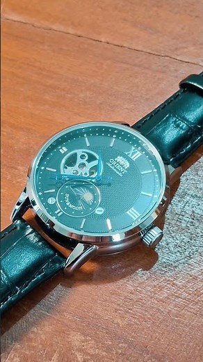 Orient Automático Bambino Sun & Moon Open heart