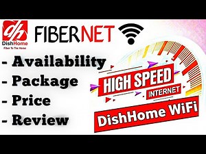 DishHome FTTH internet service | Availability ,Price and package of dishhome wifi |Dishhome Fibernet