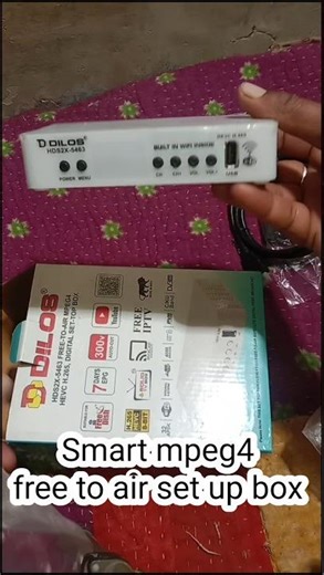 inbuilt Wi-Fi wala set top box DD free Dish TV ke liye #shorts #viral #trending