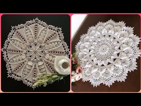 300 + Crochet Mandalas round topper table placemats ideas #crochet #handmade #trending