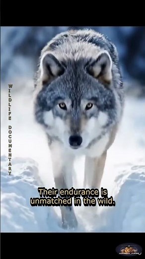 How Wolves Survive the Harsh Winter — A Pack's Journey Through the Snow #Animals #Wildlife
