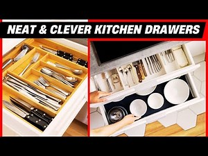 How to Clean and Organize Your Kitchen Drawers Quickly