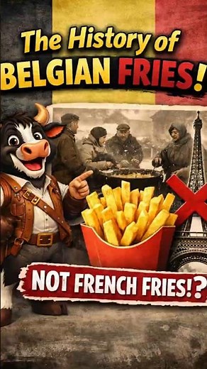 History of Belgian fries