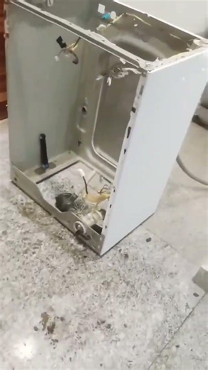 Samsung front load washing machine full restoration drum triangle Body change