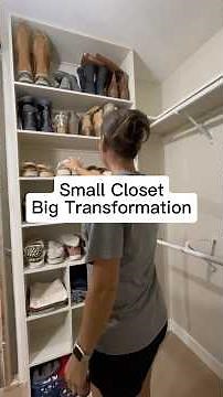 Turned a wasted closet into custom storage with DIY built-ins 🙌