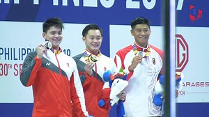 201K views · 1.7K reactions |  Highlights:  Team Singapore took Gold and Silver in the 2019 SEA Games 50m Butterfly. Heavy favourite Joseph Schooling had to settle for silver with a time of 23.61s, as teammate Teong Tzen Wei sprinted home in a personal best of 23.55s.  #1PlaySports #WeWinAsOne #Swimming #2019SEAGames | 1 Play Sports | Facebook