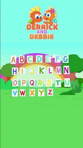 Sing Along The ABC Phonics Song 🔠| Derrick and Debbie #shorts #kidssongs