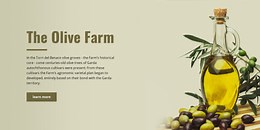 The olive farm - Html Code Example by Nicepage