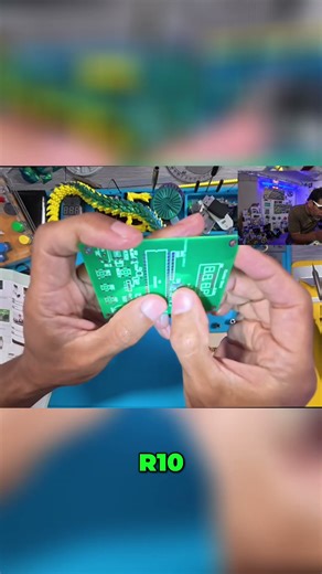 Electronic Circuit Repair: Finding & Replacing R10, R11, & R12 #shorts