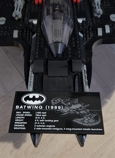 LEGO Batman 1989 Batwing - How to Build & Design