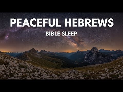 Fall Asleep to The Book of Hebrews (KJV) | Rain Sounds & Sleep Scripture