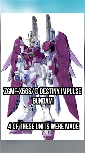 ZGMF-X56S/θ Destiny Impulse Gundam #gundam #seed #freedom #astray