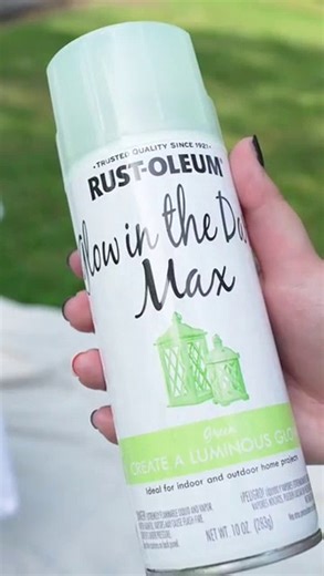 Light up the night with these glow-in-the-dark ghosties this Halloween! 🌙💀 #ROCreates #DIY #Halloweendecor #customdecorations #seasonal #spraypaint #homedecor #spookydecor #ghosts #SpookySeason #HalloweenDIY #glowinthedark #outdoordecorations | Rust-Oleum