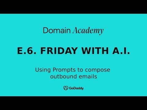 E6: Friday with AI – How I Used AI Prompts to Try to Sell a Domain Name (Real Walkthrough)