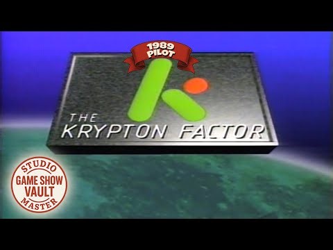 The Krypton Factor1989 Game Show Pilot