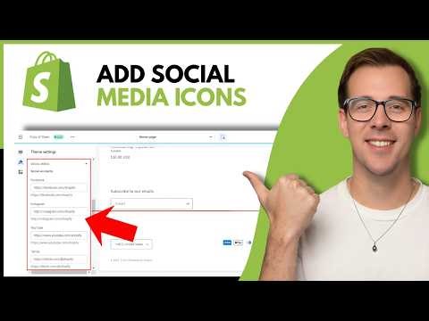 How To Add Social Media Icons On Your Shopify Store (Step By Step)