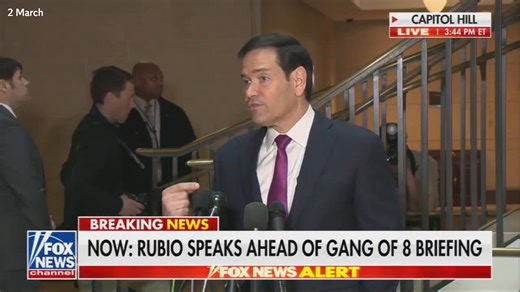 Rubio challenged on shifting reasoning for attack on Iran