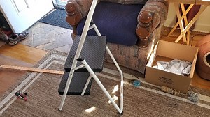 Watch 8 year review of Cosco 2 step folding step stool  200lbs max on Amazon Live